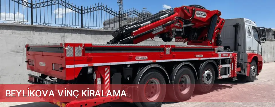 Beylikova İlçemi Vinç Kiralama